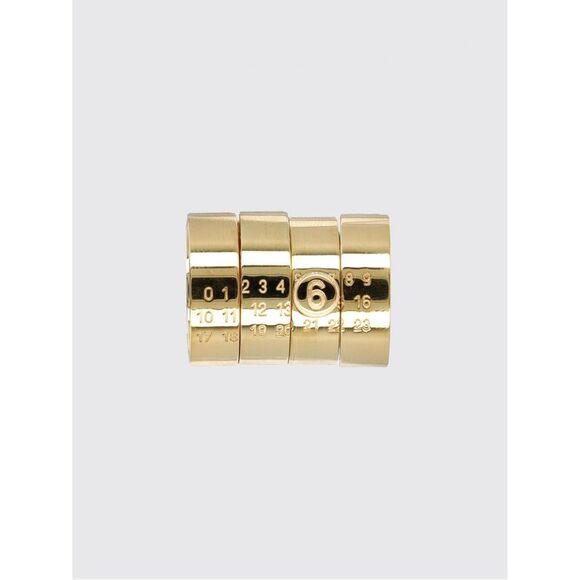 Mm6 Maison Margiela Jewel Woman Gold